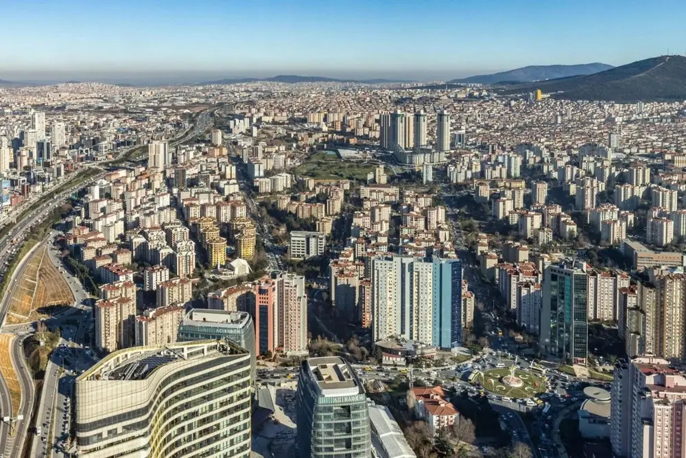 Стамбул: Studio Flat With Panoramic City View in Atasehir