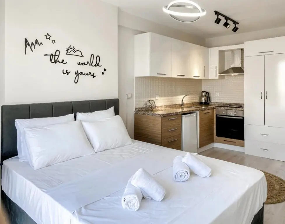 Стамбул: Cozy and Modern Studio With City View in Atasehir