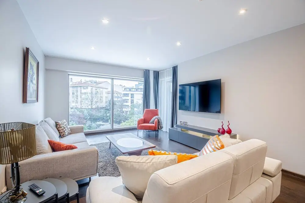 Стамбул: "modern 1bdr Residence With Pool, Gym & Parking"