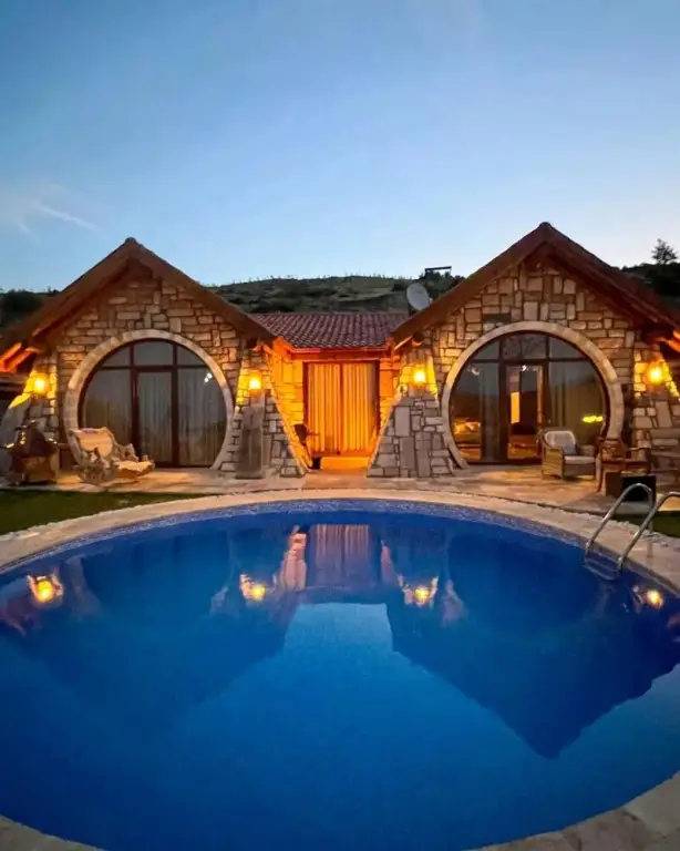 Казандере: Amazing Stone House With Private Pool in Iznik
