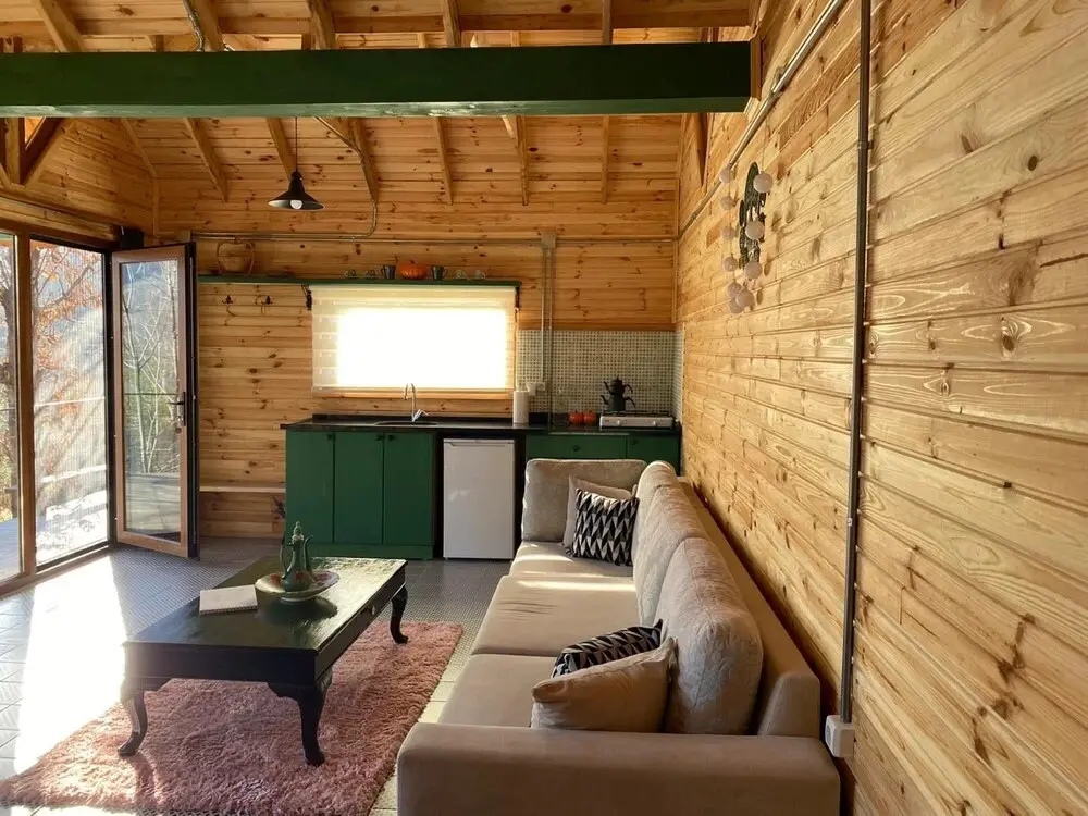 Сакарья: Secluded Wooden House With Jacuzzi in Sapanca