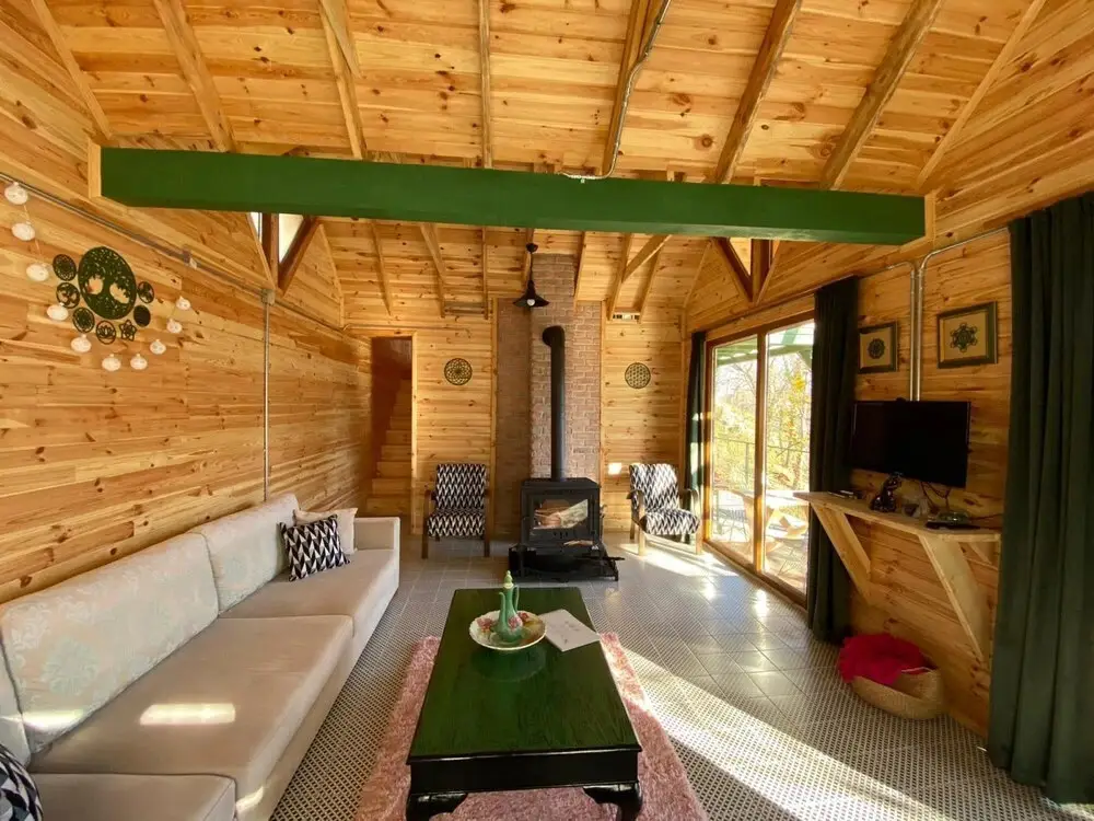 Сакарья: Secluded Wooden House With Jacuzzi in Sapanca