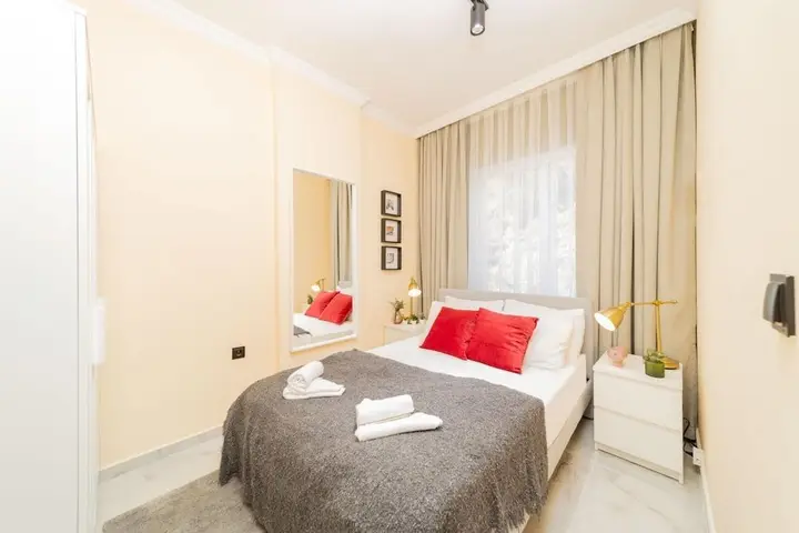 Аланья: Modern Flat With Shared Pool and Balcony in Alanya