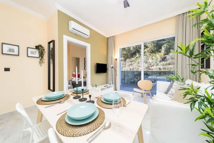 Аланья: Modern Flat With Shared Pool and Balcony in Alanya