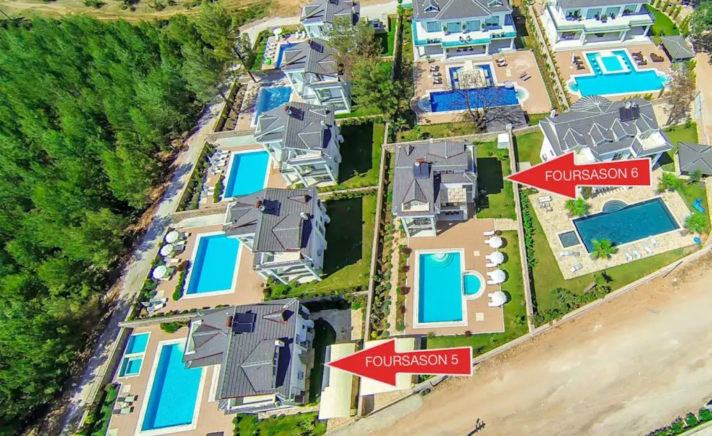 Фетхие: Вилла Four Season Villa 6 (4+1 lüks Villa)