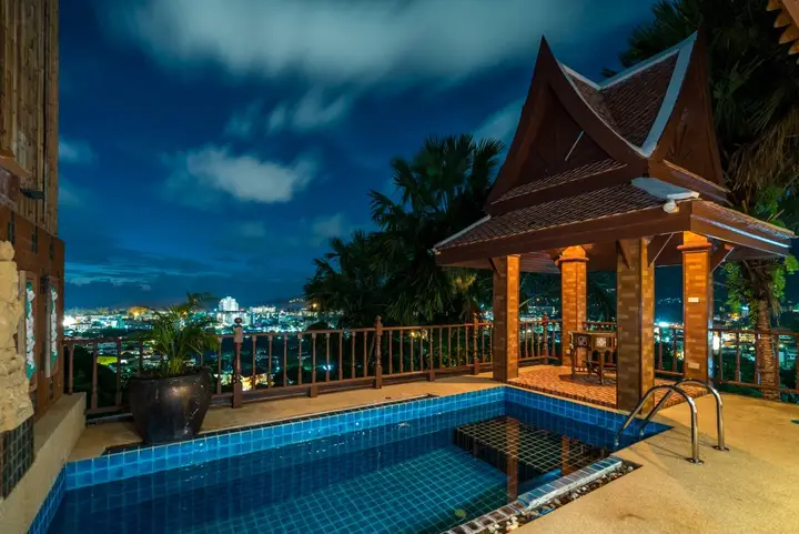 Кату: Вилла Seaview pool