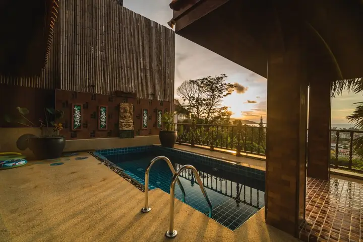 Кату: Вилла Seaview pool