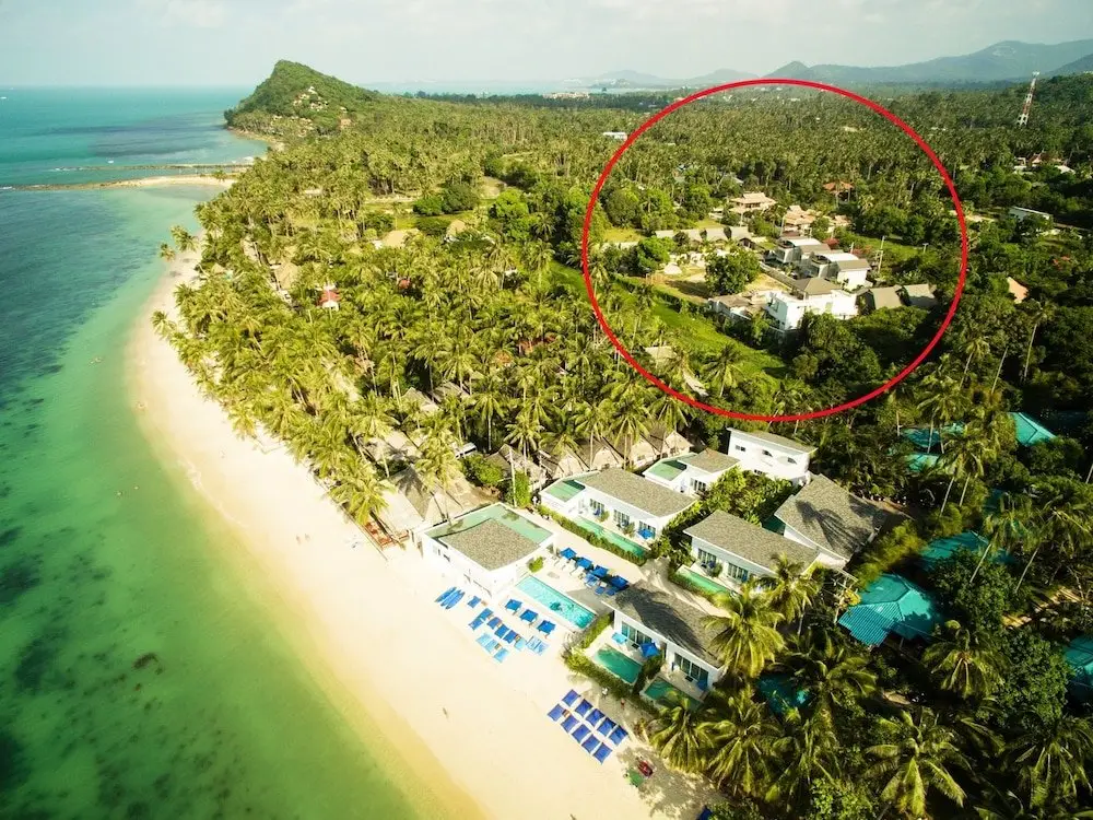 Самуи: Beachside villa Mojito