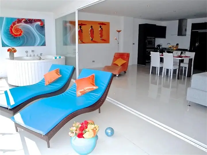 Муанг: Sunset Plaza Karon 2 bedrooms Nice Sea View