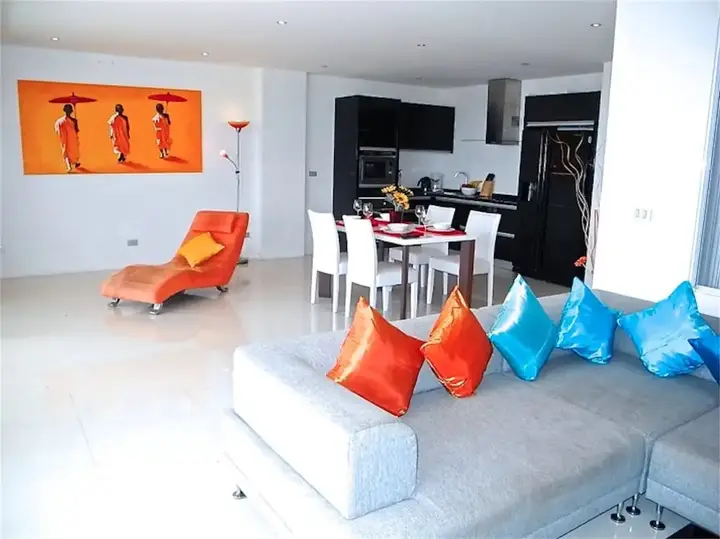Муанг: Sunset Plaza Karon 2 bedrooms Nice Sea View