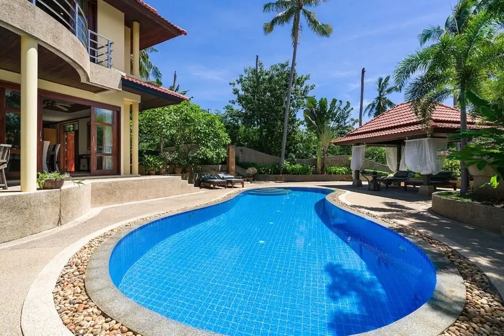 Самуи: 7 Bedroom Twin Villas TG48+TG25 on Beach Front Resort SDV282/288-By Samui Dream Villas