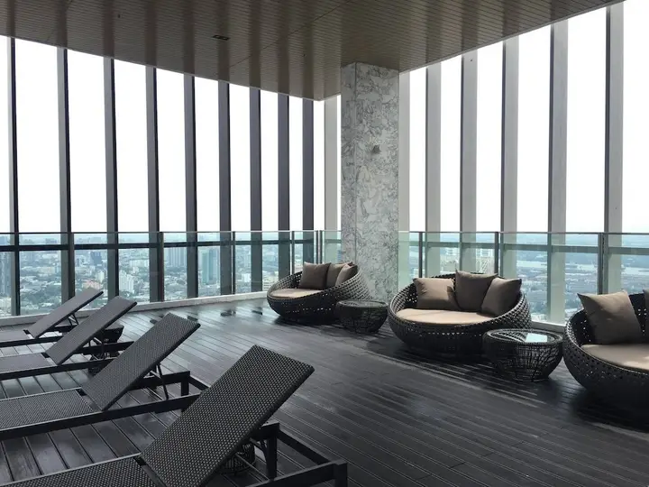 Бангкок: 1br Park24, Lux Condo City Cente, 500m bts E5, Skytop Pool