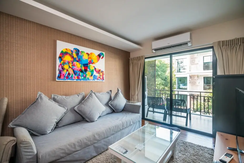 Муанг: The Title Rawai beachfront. Convenient apartment with washer