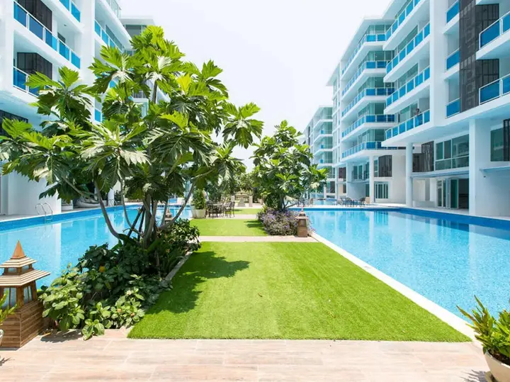 Хуахин: My Resort Condo E204 (walk to beach)