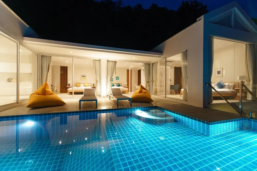 Самуи: HSH V3 4 Bed Sea View Bang Por