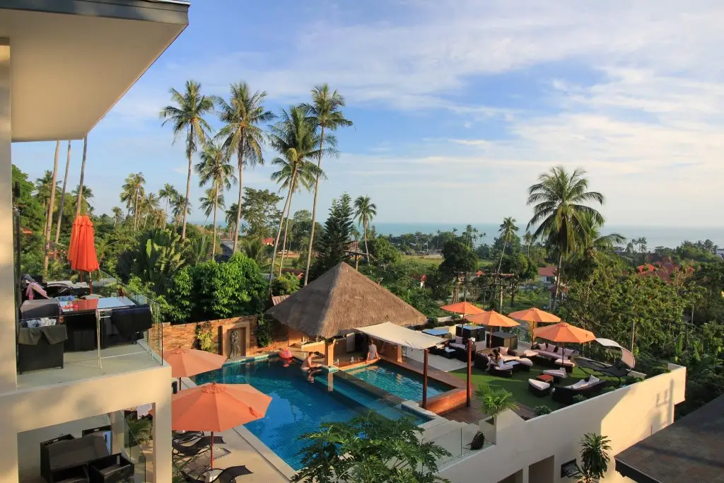 Самуи: Baan Seaview Holiday Villas.