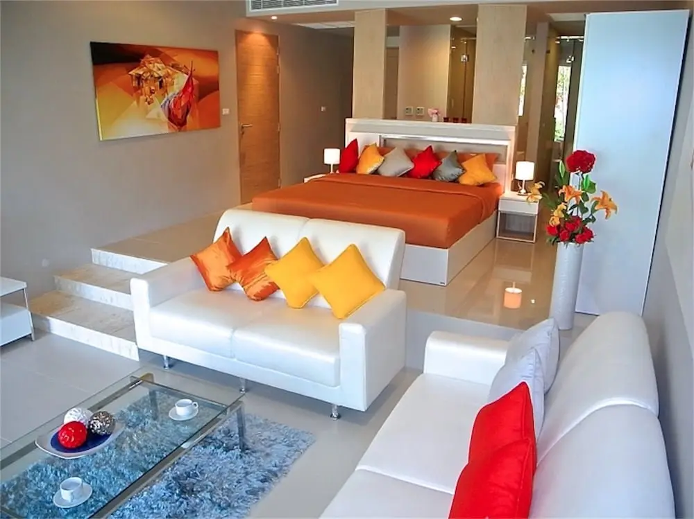 Муанг: The Ark Karon 1 bedroom Apartment Pool Level