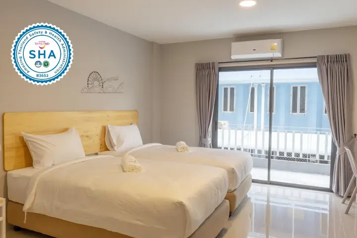 Нонтхабури: Fine Bed Hotel (SHA Extra Plus)