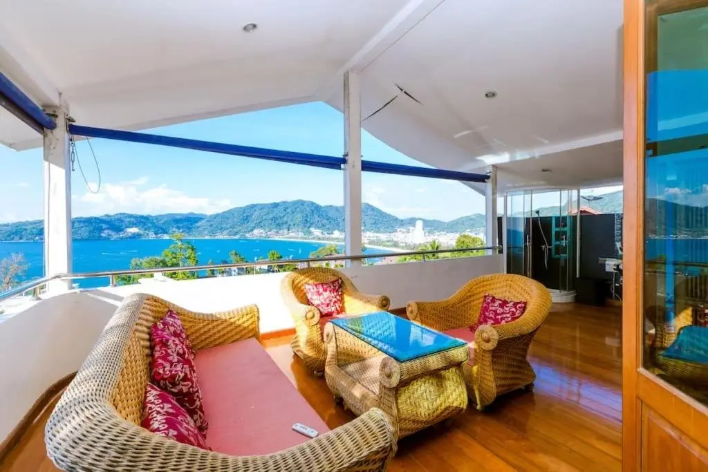 Кату: Patong Indigo cozy villa super sea view芭东五卧室无敌海景