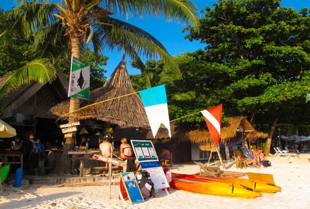 пляж Санрайз: Forra Dive Resort Sunrise Beach
