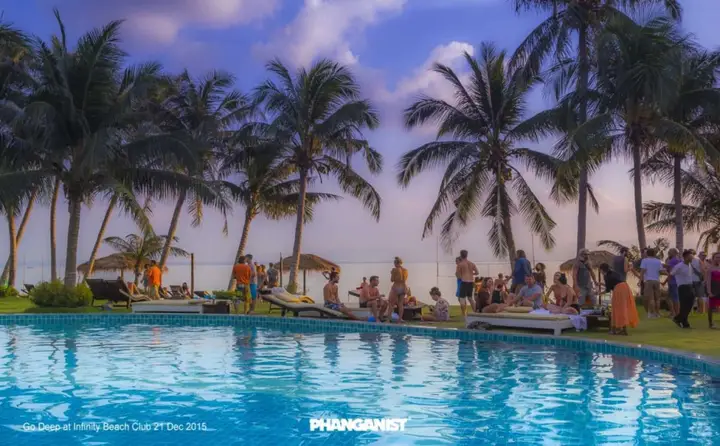 Ко-Пханган: INFINITY Beach Club - Hostel