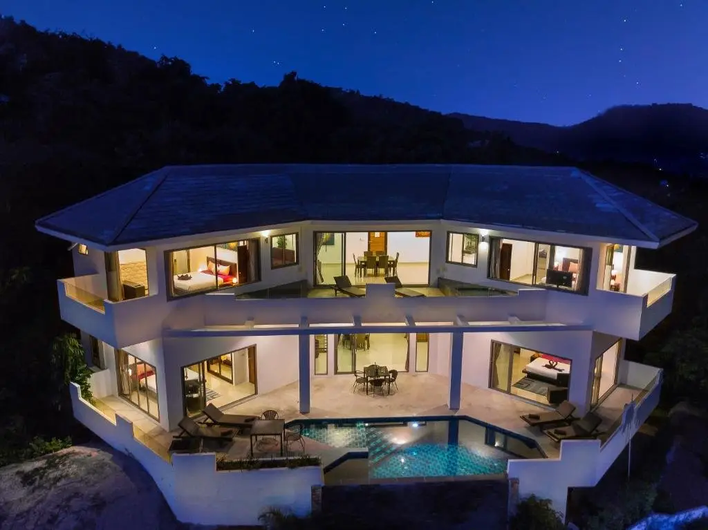 Самуи: Stunning sea View Villa