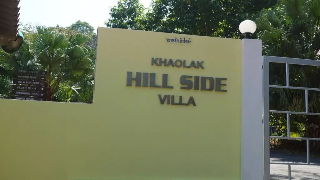 Као Лак: Khaolak Hillside Villa