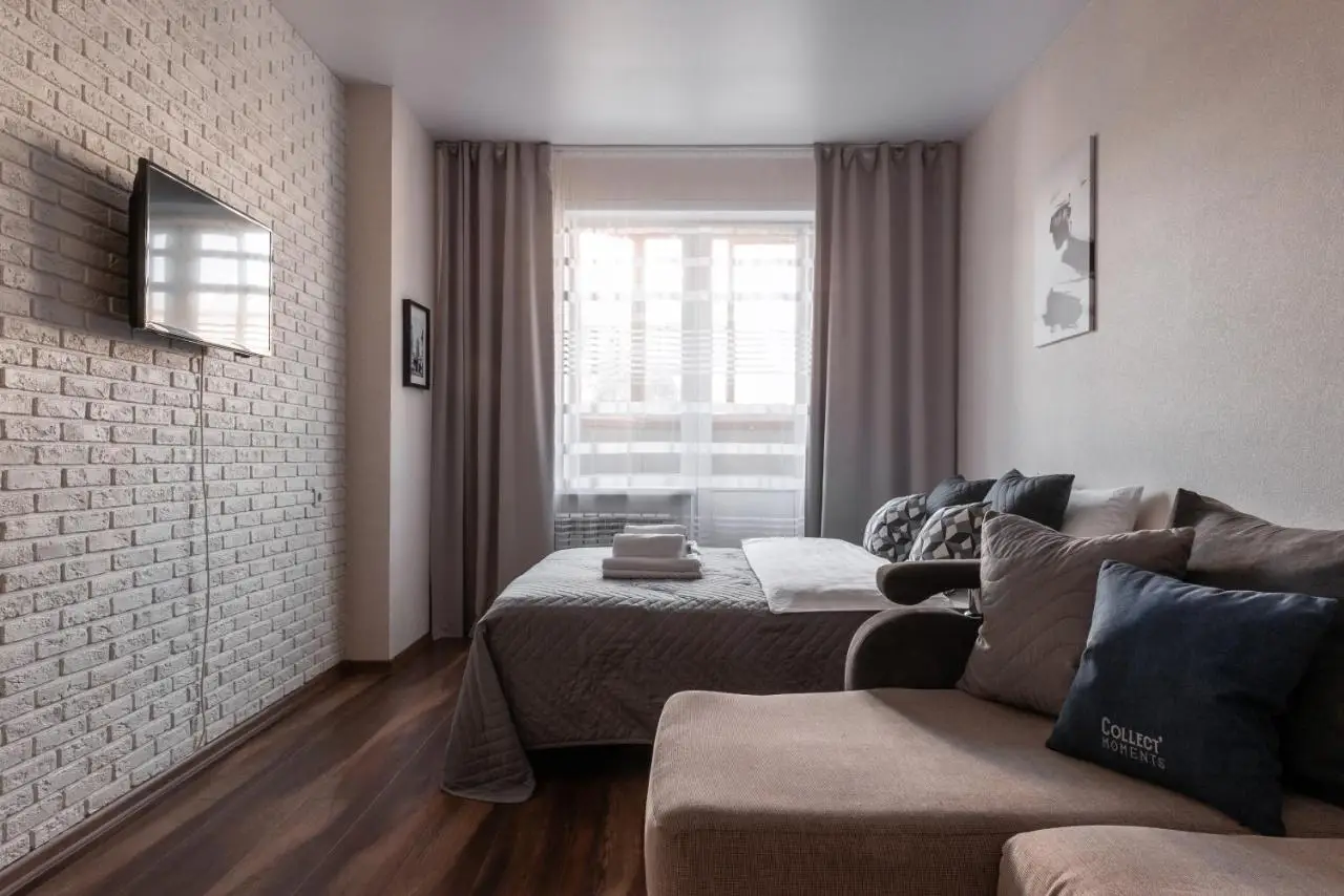 Новосибирск: One Bedroom Apartments Buisness - Современная однокомнатная квартира Бизнес класс, 4 спальных места, RentHouse