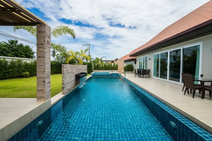 Паттайя: Вилла The Ville Jomtien Pool