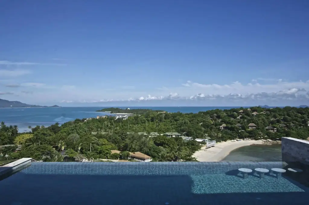 Самуи: RED SKY beach view villa