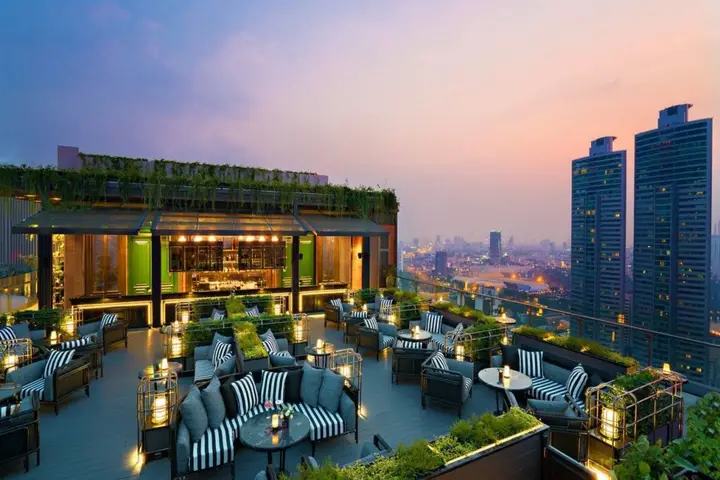 Бангкок: Отель Bangkok Marriott Marquis Queen’s Park