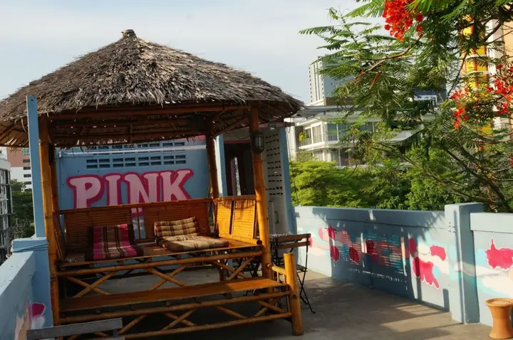 Бангкок: Pink Guest House