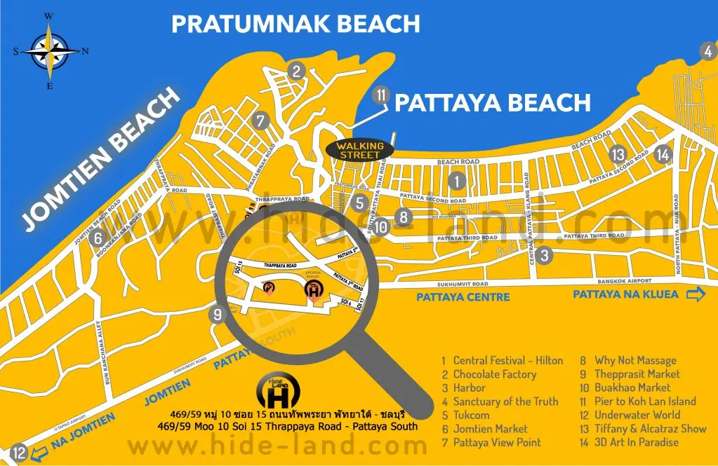 Паттайя: Вилла Hideland - The Luxurious Tropical Villa - Pattaya Jomtien