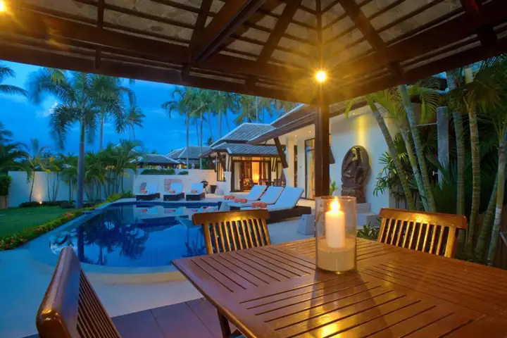 Самуи: Bahari 3 Bedroom Private Pool Villas