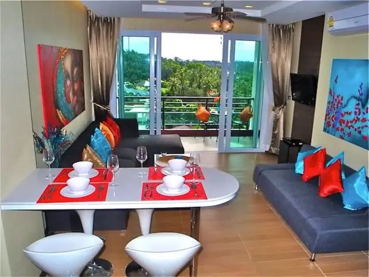 Муанг: Sea & Sky Karon 2 bedrooms Apartment Sea View