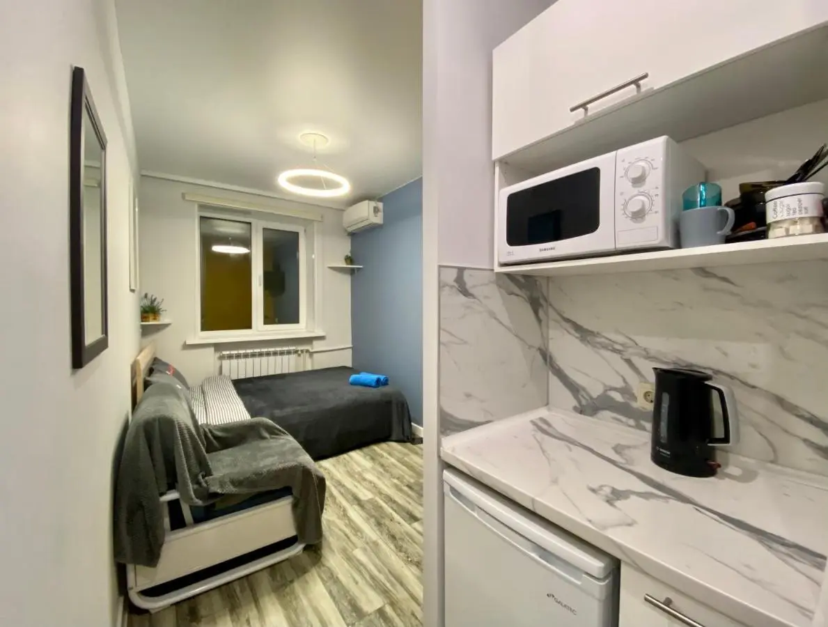 Владивосток: Studio Abordage near the Station and Central Square