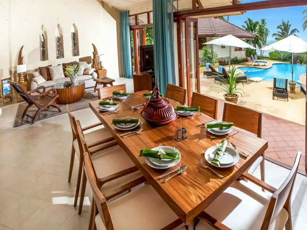 Самуи: 3 Bedroom Beach Front Villa Sea Breeze SDV229C-By Samui Dream Villas