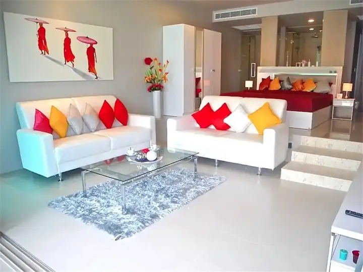 Муанг: The Ark Karon 1 bedroom Apartment Pool Access