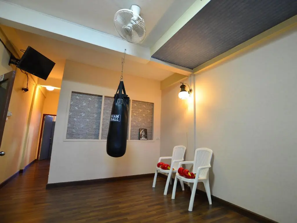 Бангкок: Decor do hostel