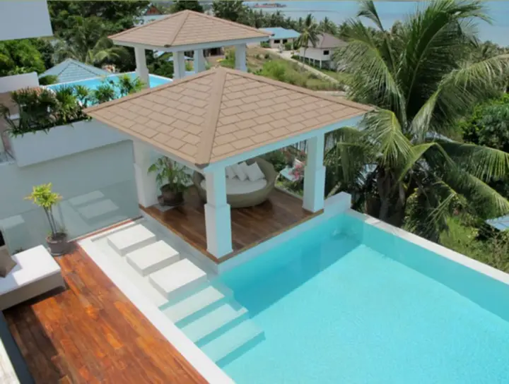 Самуи: 3 Bedroom Sea View Villa Sea Shore