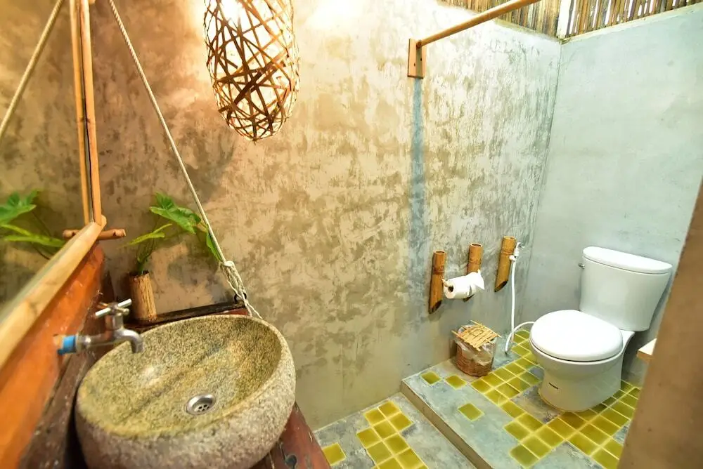 главный пляж: Coco Cottage Resort