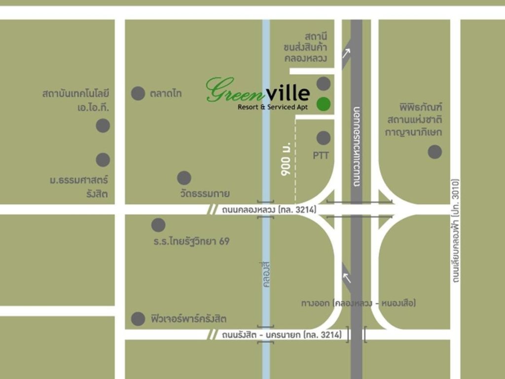Кхлонг-Луанг: Greenville Serviced Apartment