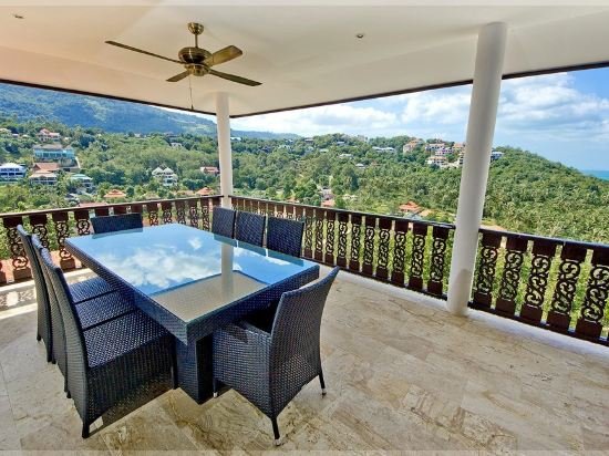 Самуи: 3 Bedroom Sea View Villa Bang Po