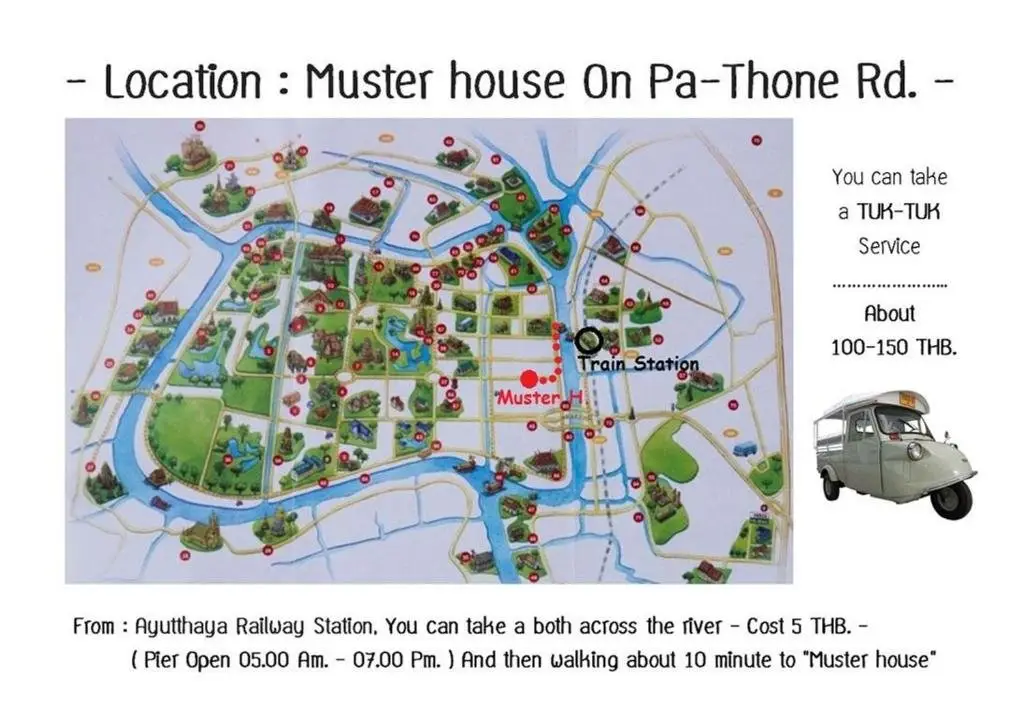 Аюттхая: Muster House - Hostel