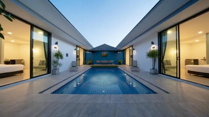 Тхаланг: Les Palm Taraburi Pool Villa (SHA Plus+)