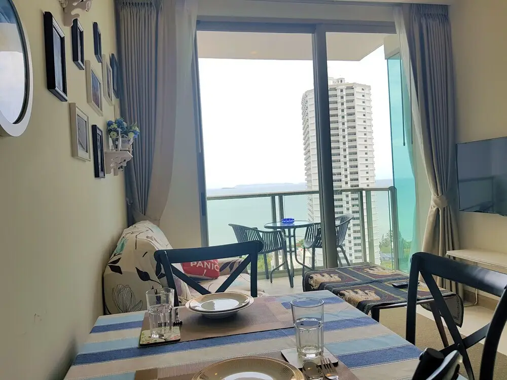 Паттайя: Riviera 1BR Sea View B1608