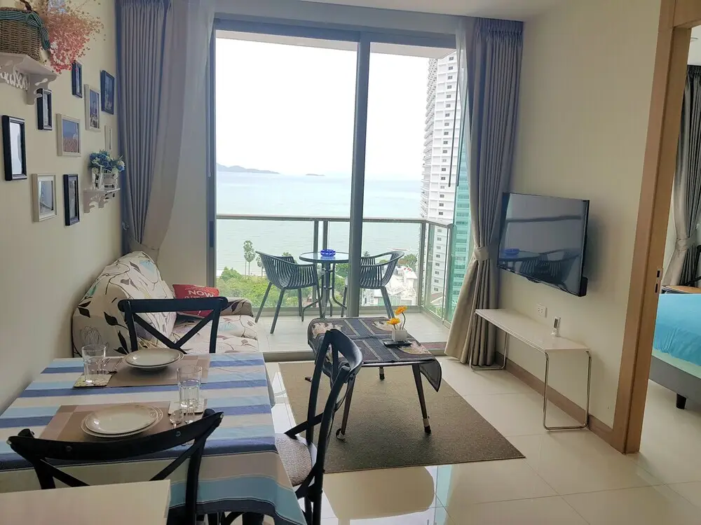 Паттайя: Riviera 1BR Sea View B1608