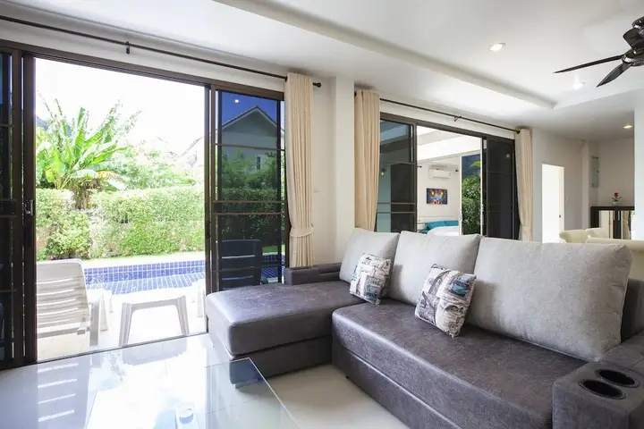 Кату: Pool Villa 3 Bedrooms Mountain View