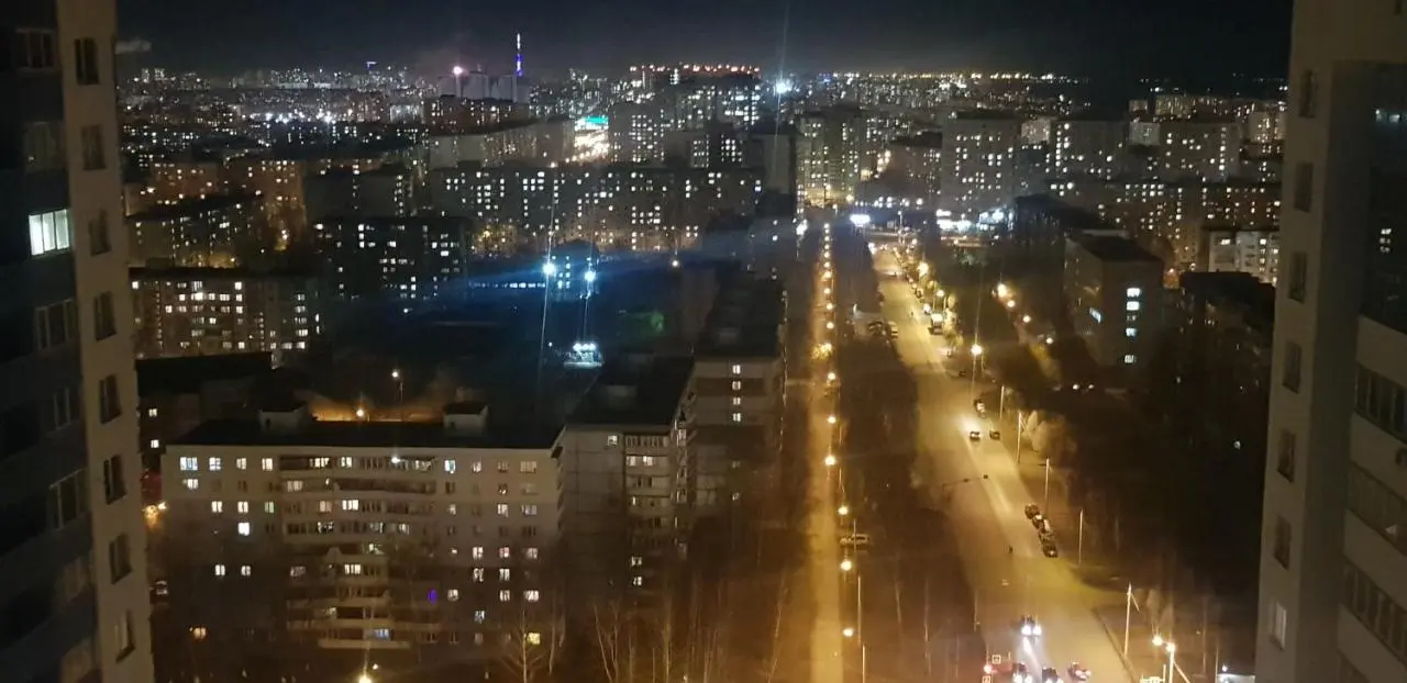 Самара: Уютная студия с панорамным видом на 24 этаже, в новом доме.