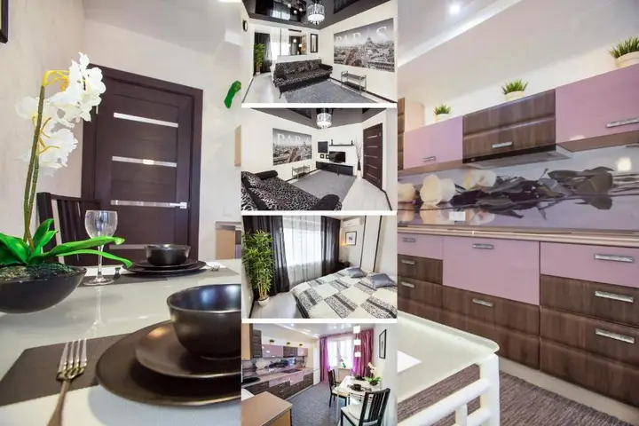 Тольятти: Dark Paris Apartment SUTKI LIFE